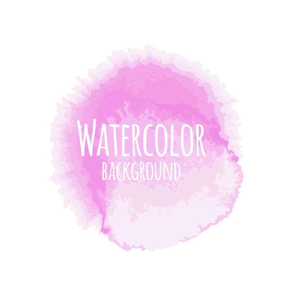 Abstract watercolor background vector