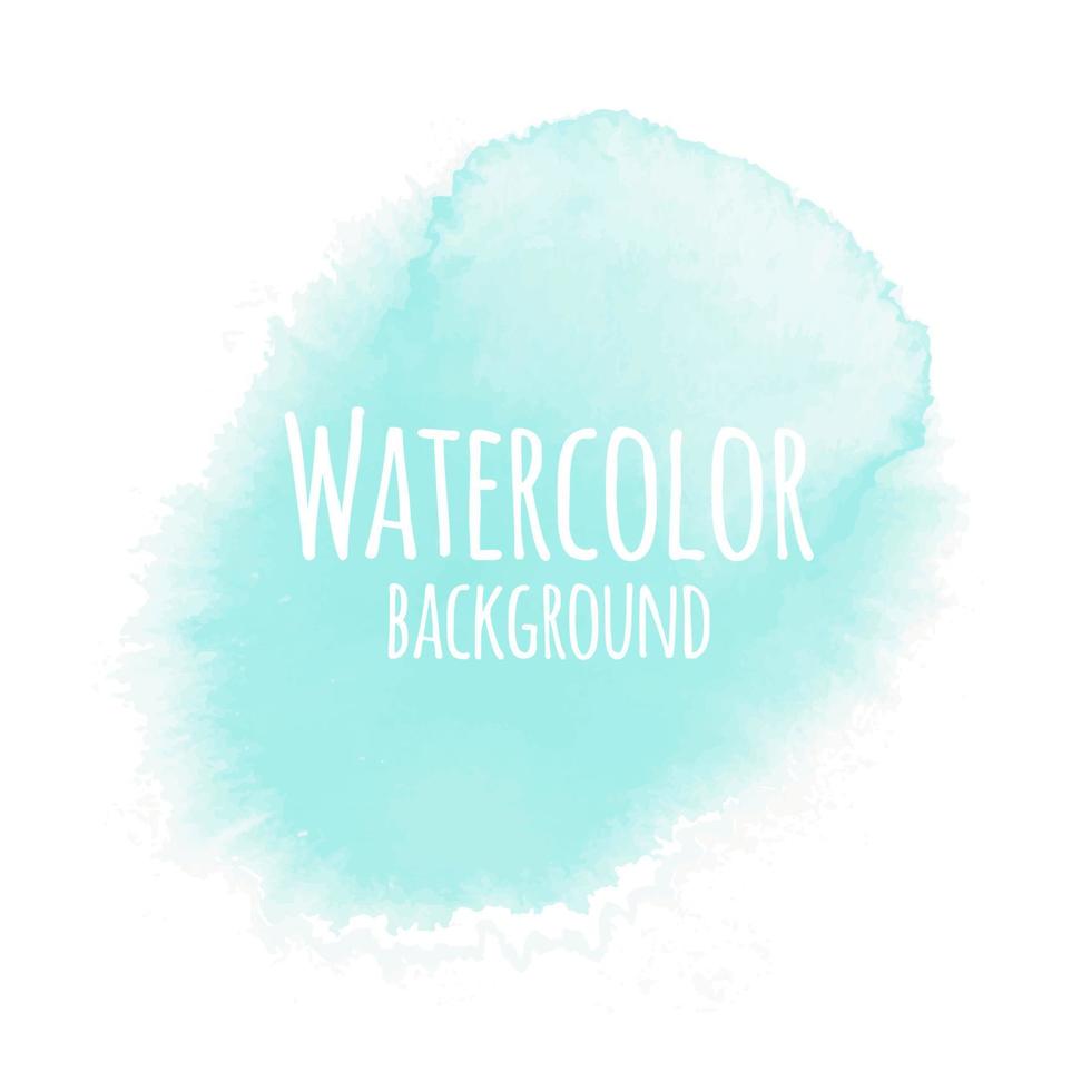 Abstract watercolor background vector