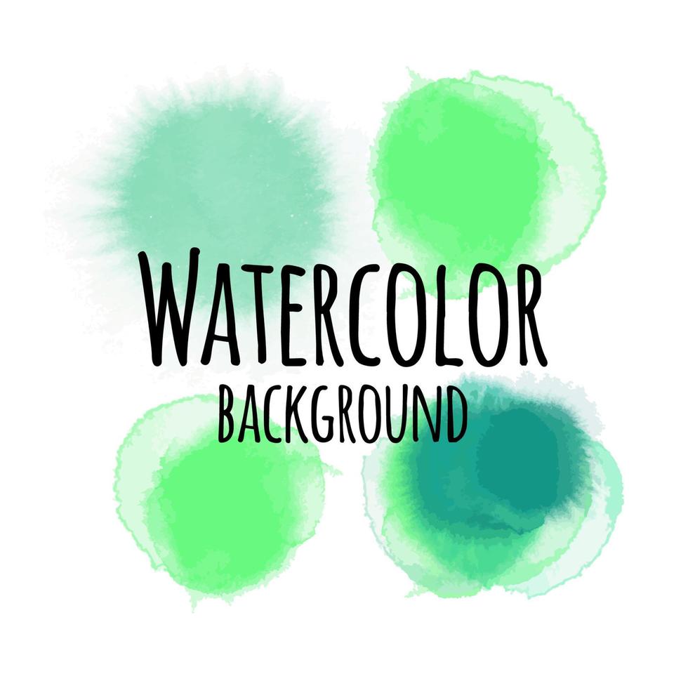 Abstract watercolor background vector