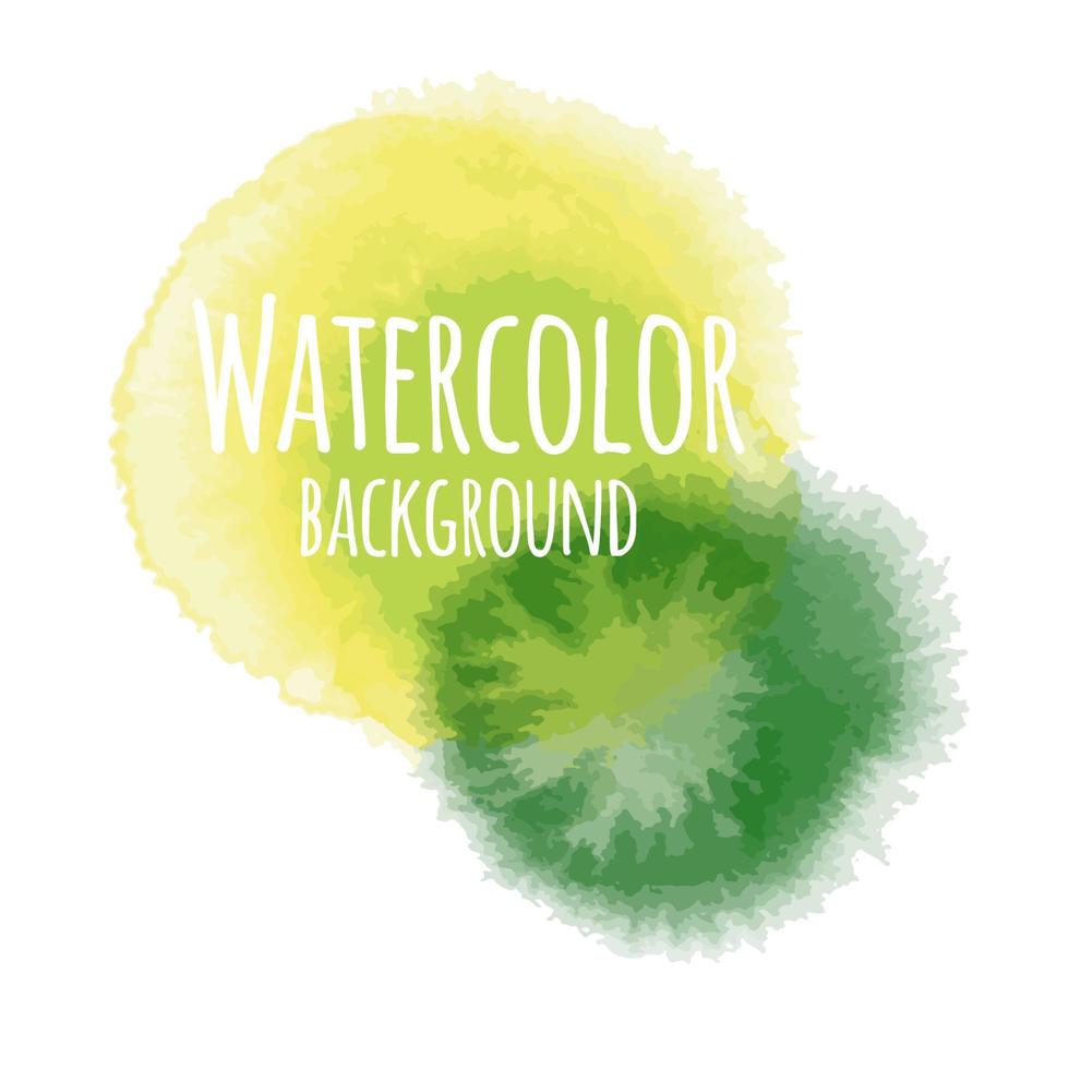 Abstract watercolor background vector