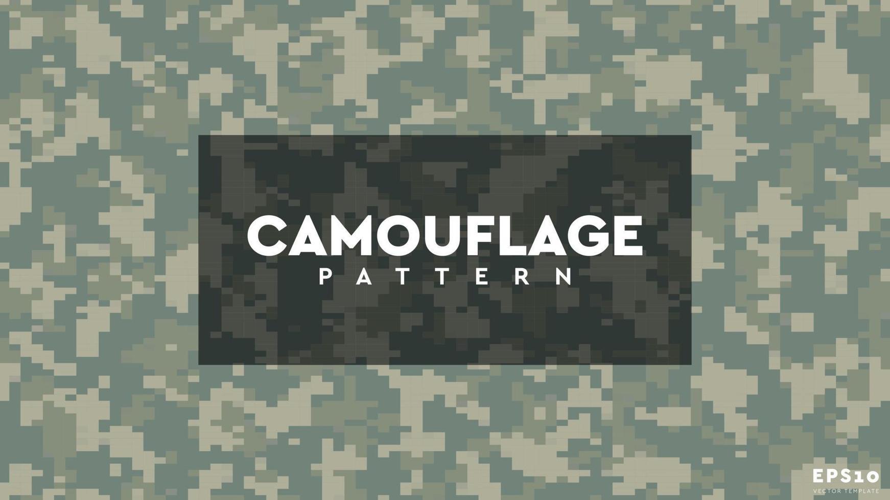 Camouflage Vector Pattern