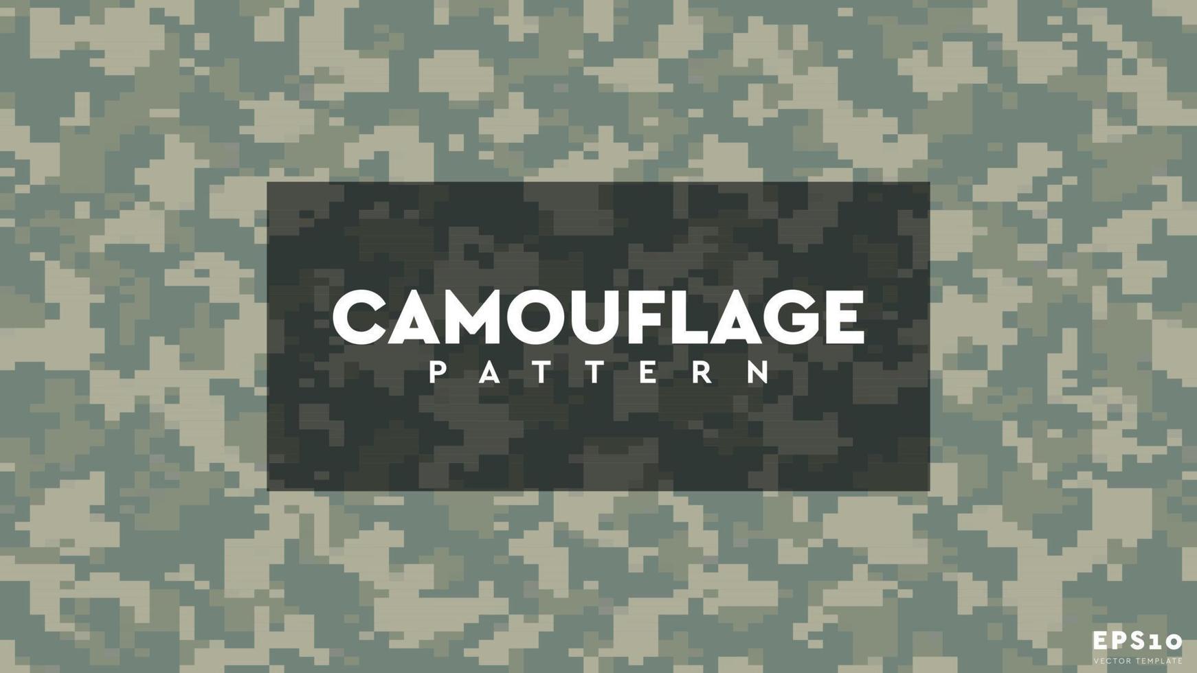 Camouflage Vector Pattern