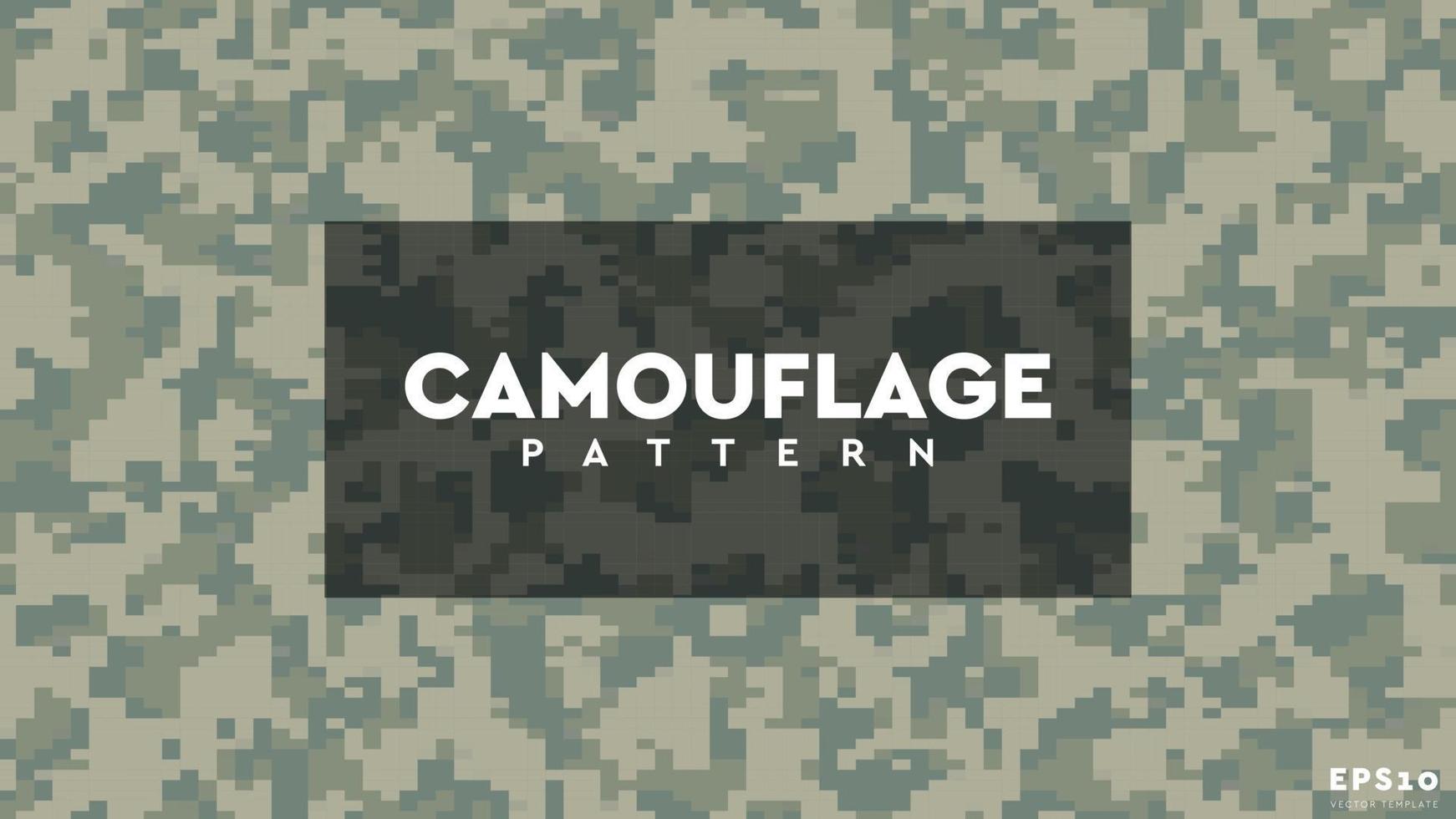 Camouflage Vector Pattern