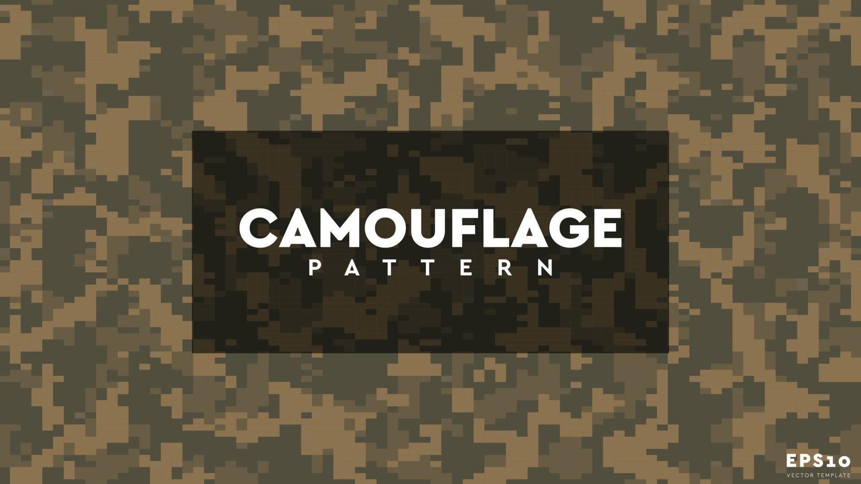 Camouflage Vector Pattern