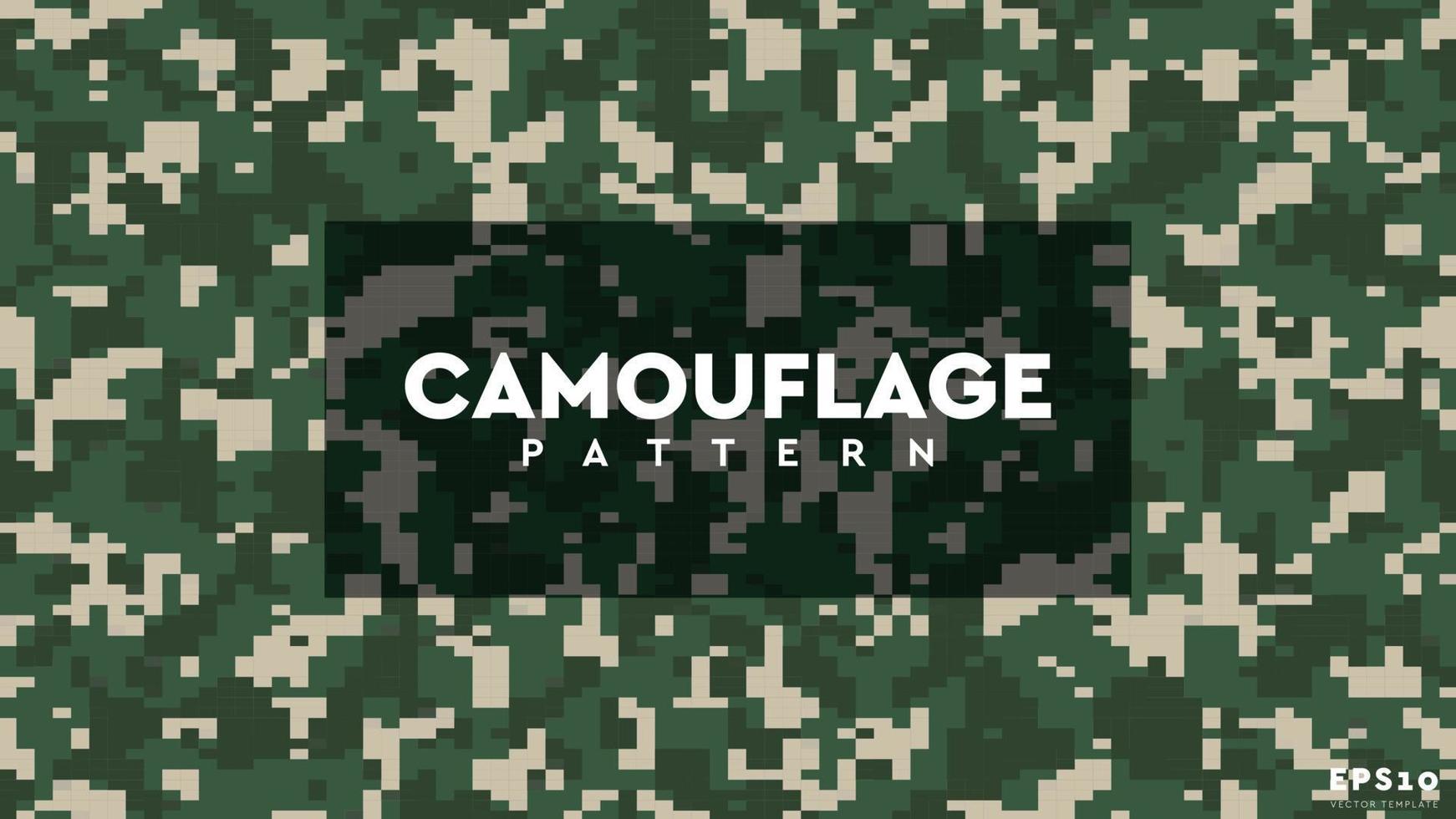 Camouflage Vector Pattern