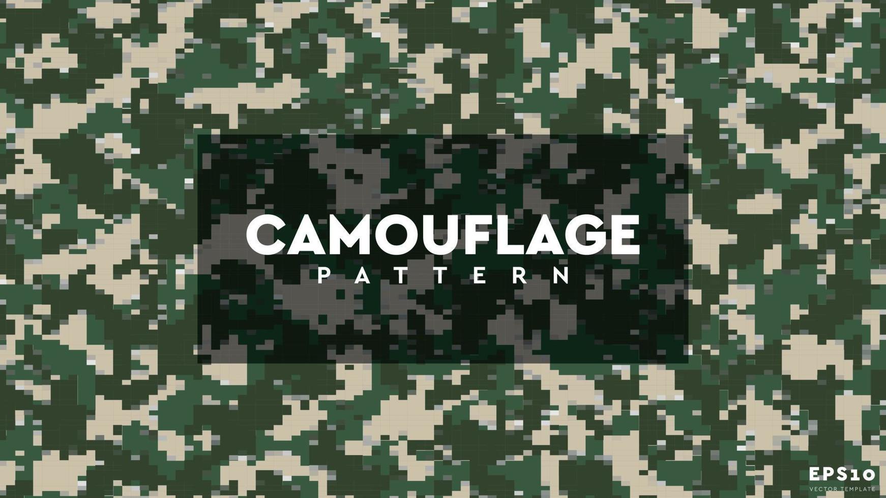 Camouflage Vector Pattern