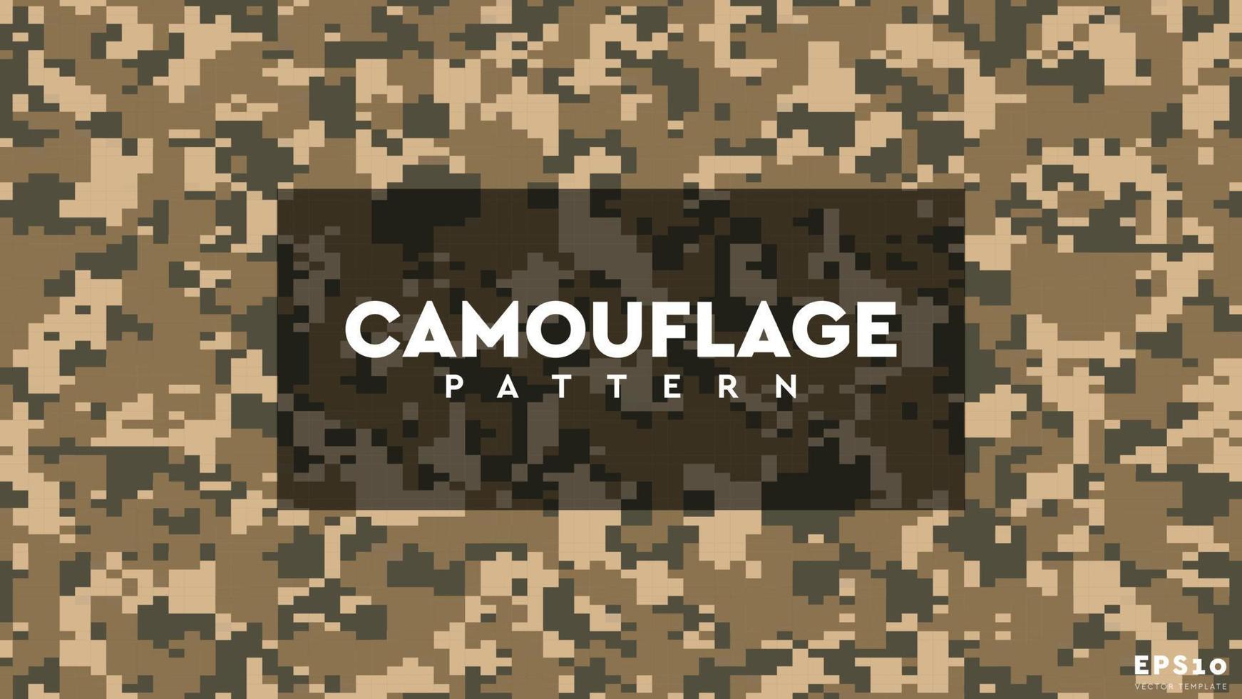 Camouflage Vector Pattern