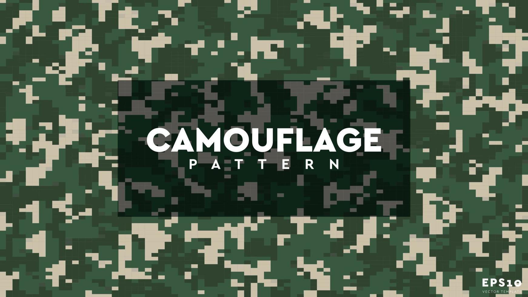 Camouflage Vector Pattern