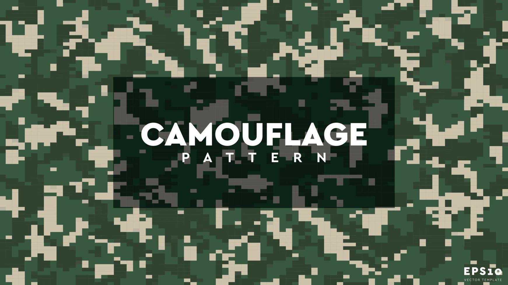 Camouflage Vector Pattern