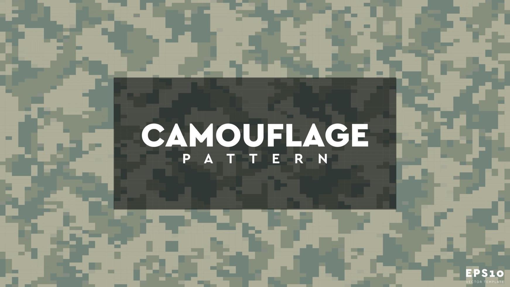 Camouflage Vector Pattern