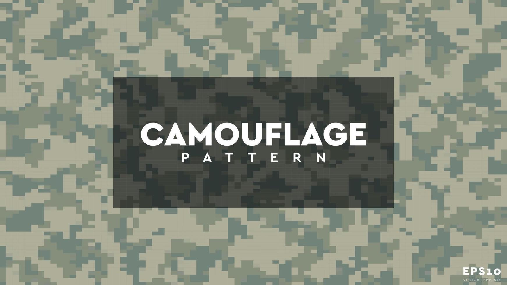 Camouflage Vector Pattern