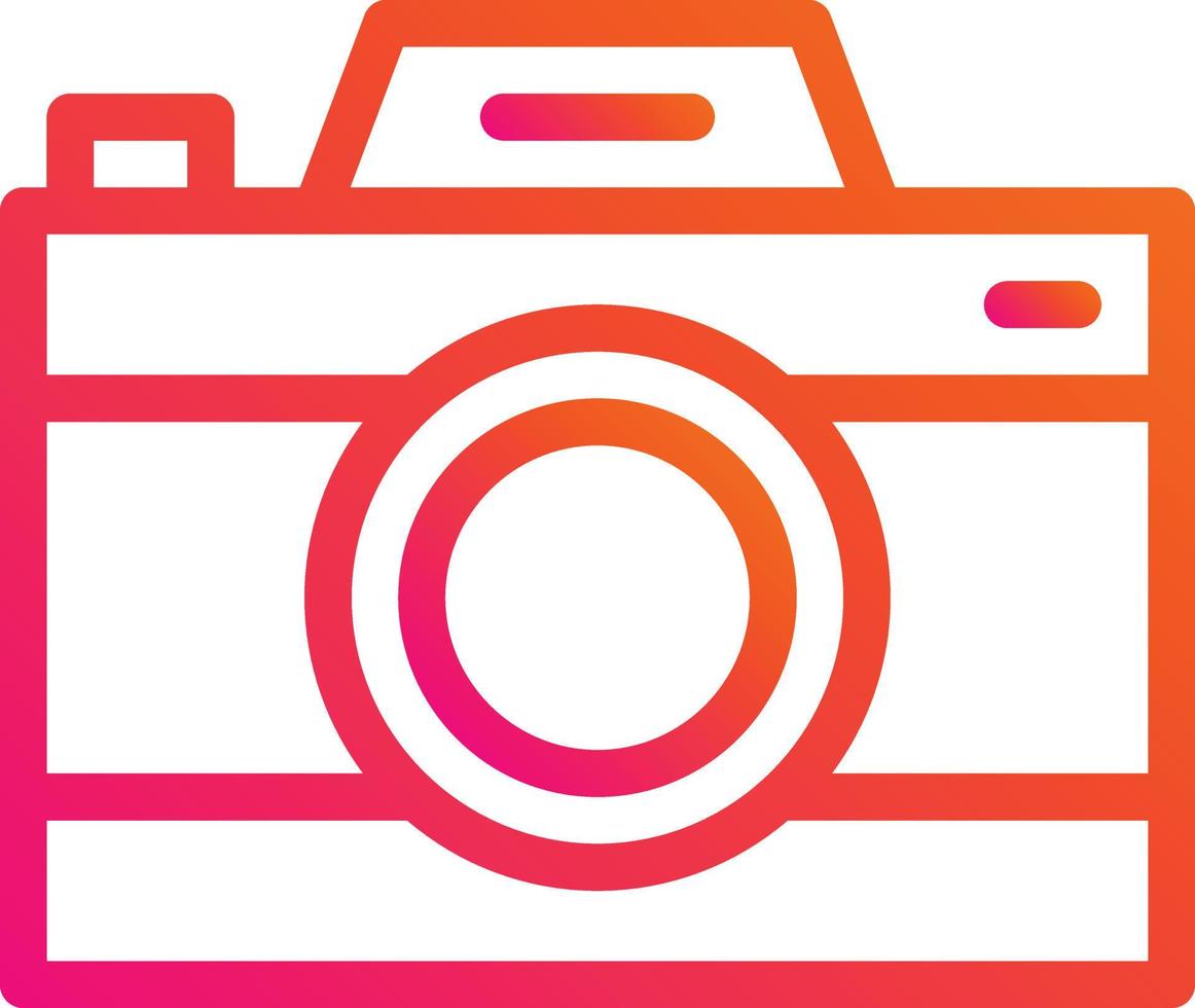 Camera Line Icon vector