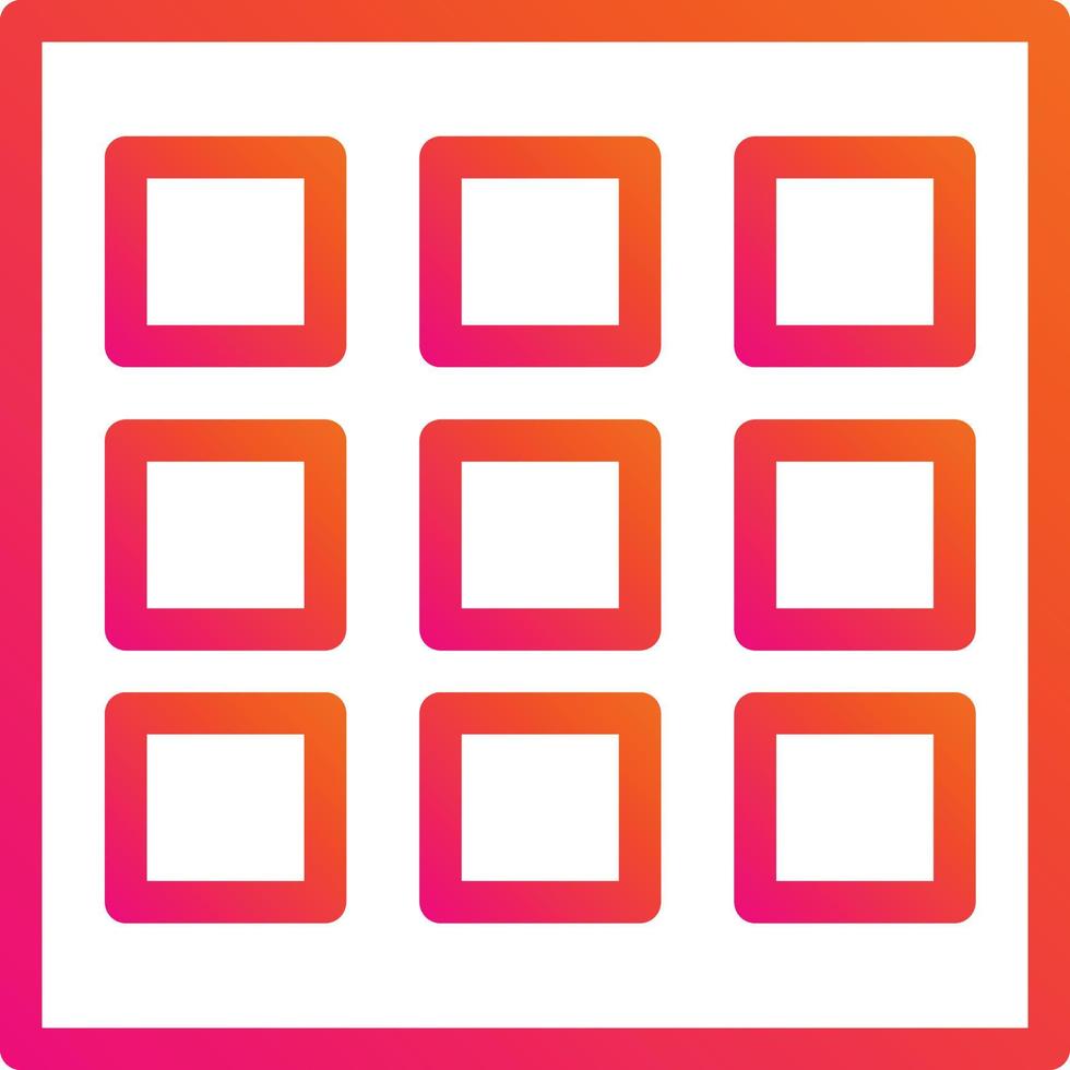 Menu Line Icon vector