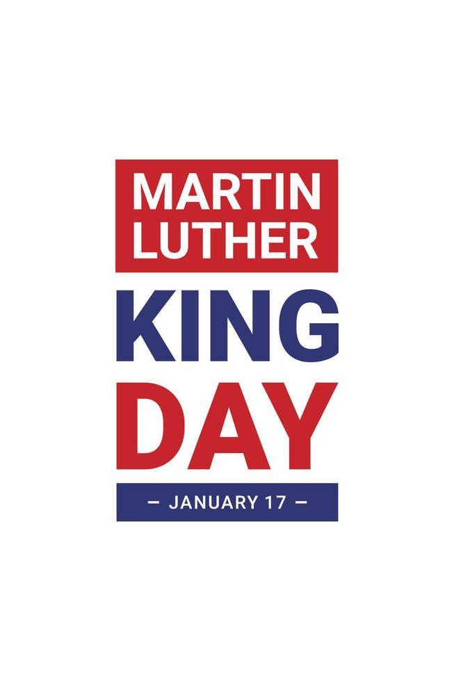 Illustration vector graphic of Martin Luther King Day
