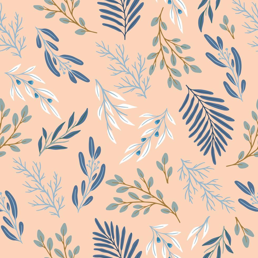 Floral seamless patterns. Vector design for paper, cover, fabric, interior decor