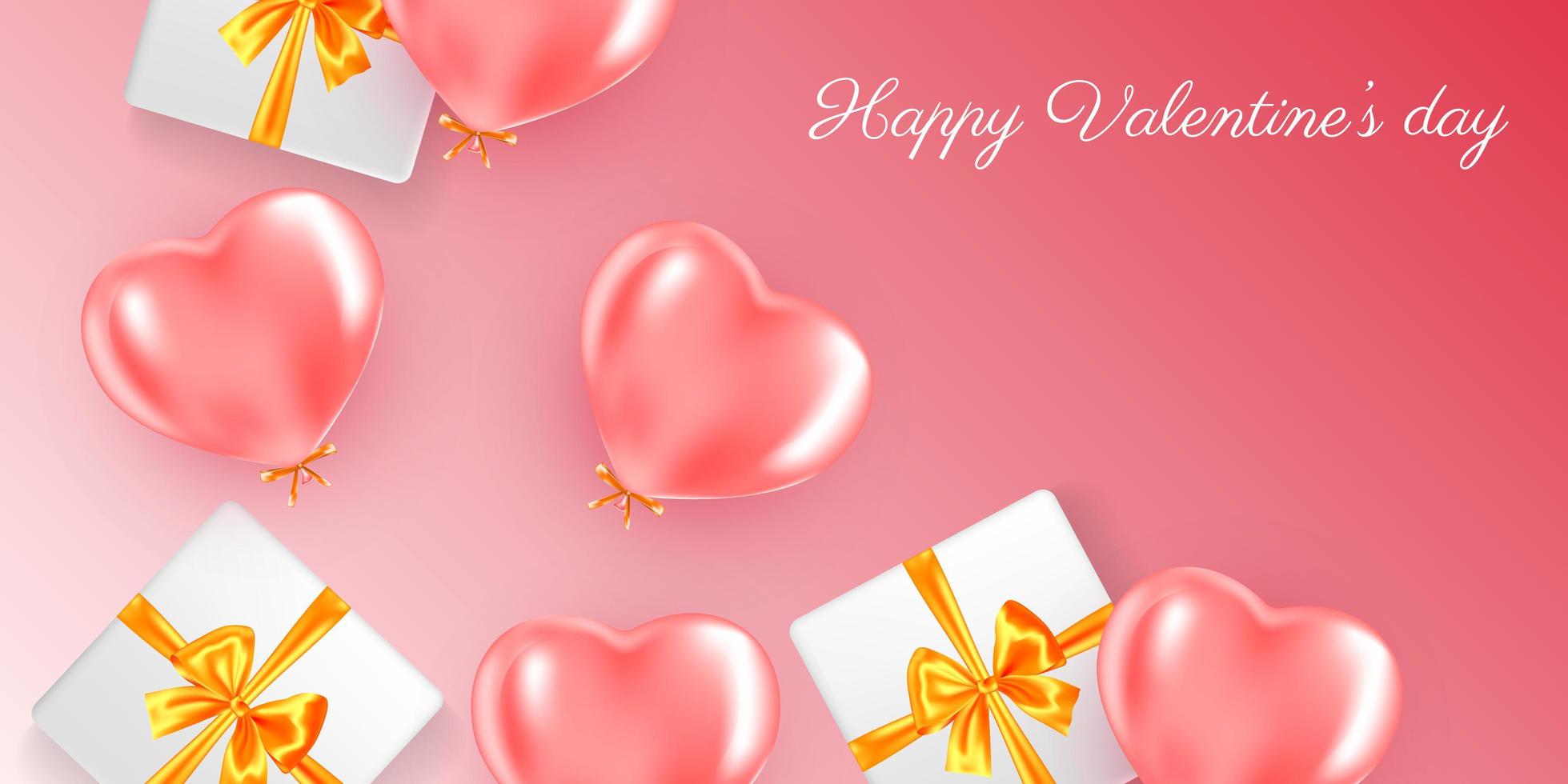 Valentine's day card concept. Romantic background. vector