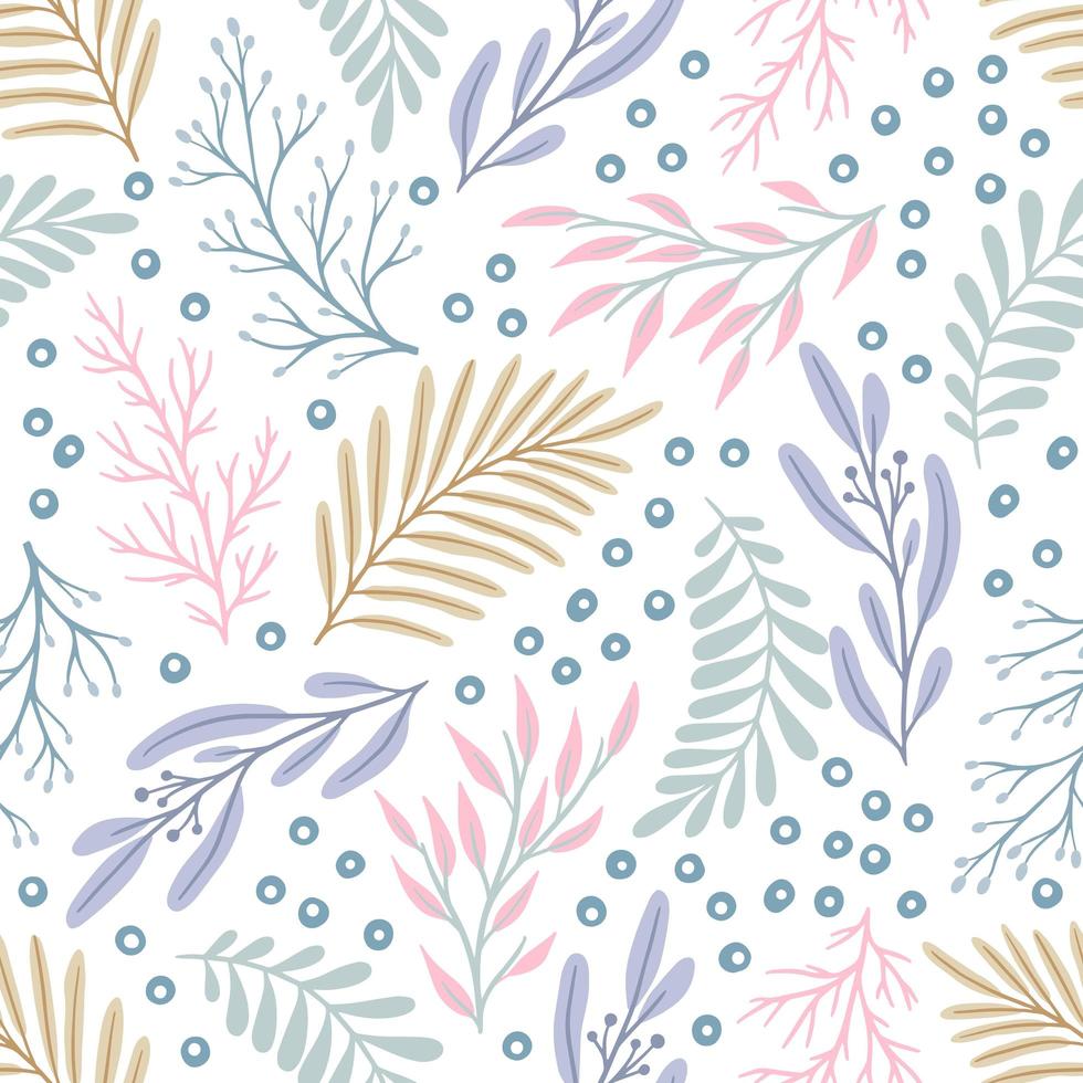 patrones sin fisuras florales. diseño vectorial para papel, cubierta, tela, decoración interior vector