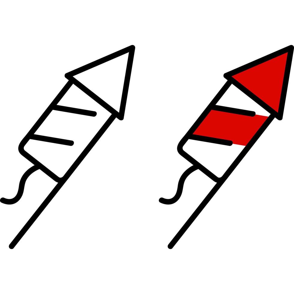 firecracker icon isolated on white background from celebration collection. firecracker icon trendy and modern firecracker symbol for logo, web, app, UI. firecracker icon simple sign. vector