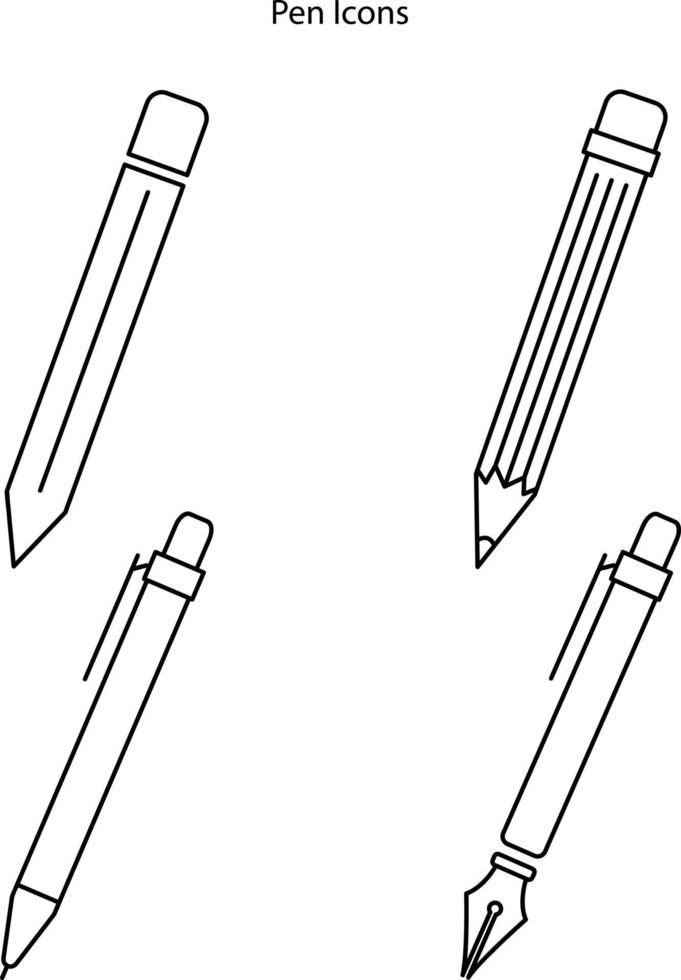 Pen Outline Vector Art, Icons, and Graphics for Free Download
