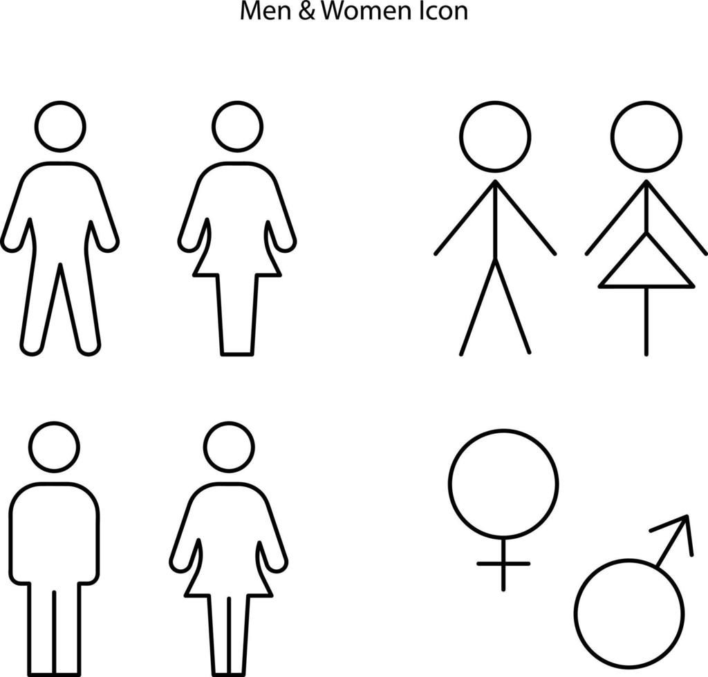 Woman and man partners icon isolated on white background from people collection. Woman and man partners icon trendy and modern Woman and man partners symbol for logo, web, app, UI. vector