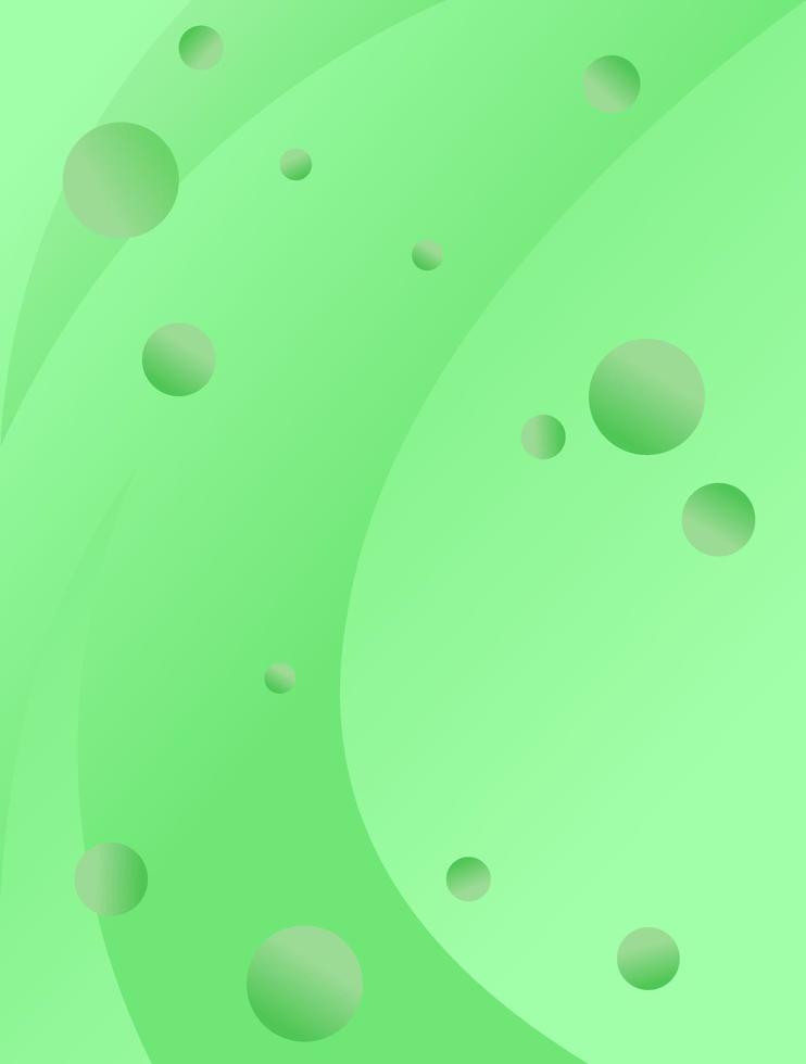 Background Liquid Green Color Beautiful vector