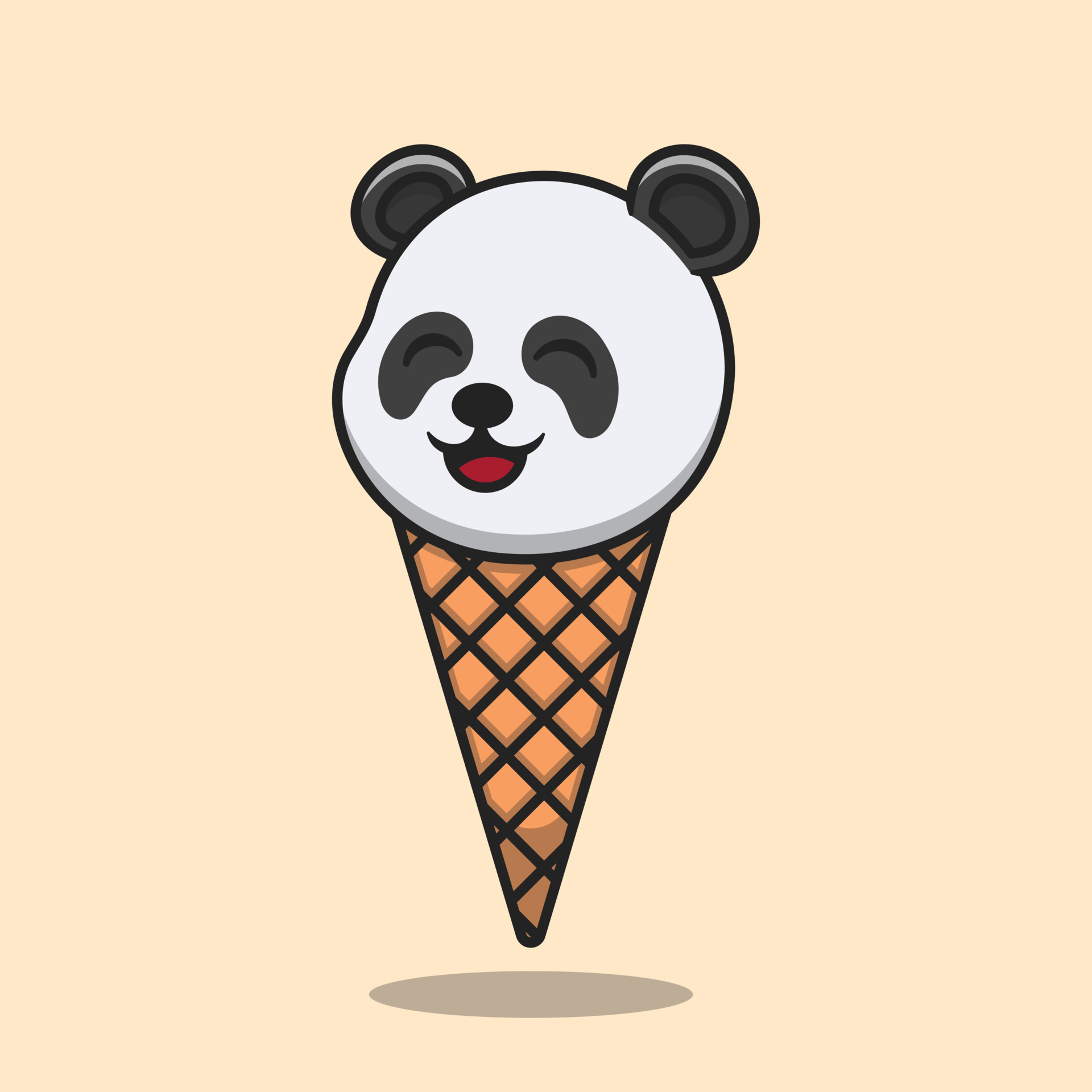Cute panda ice cream cone cartoon vector icon illustration 5277680 Vector Art at Vecteezy Cute panda ice cream cone cartoon vector icon illustration 5277680 Vector Art at Vecteezy