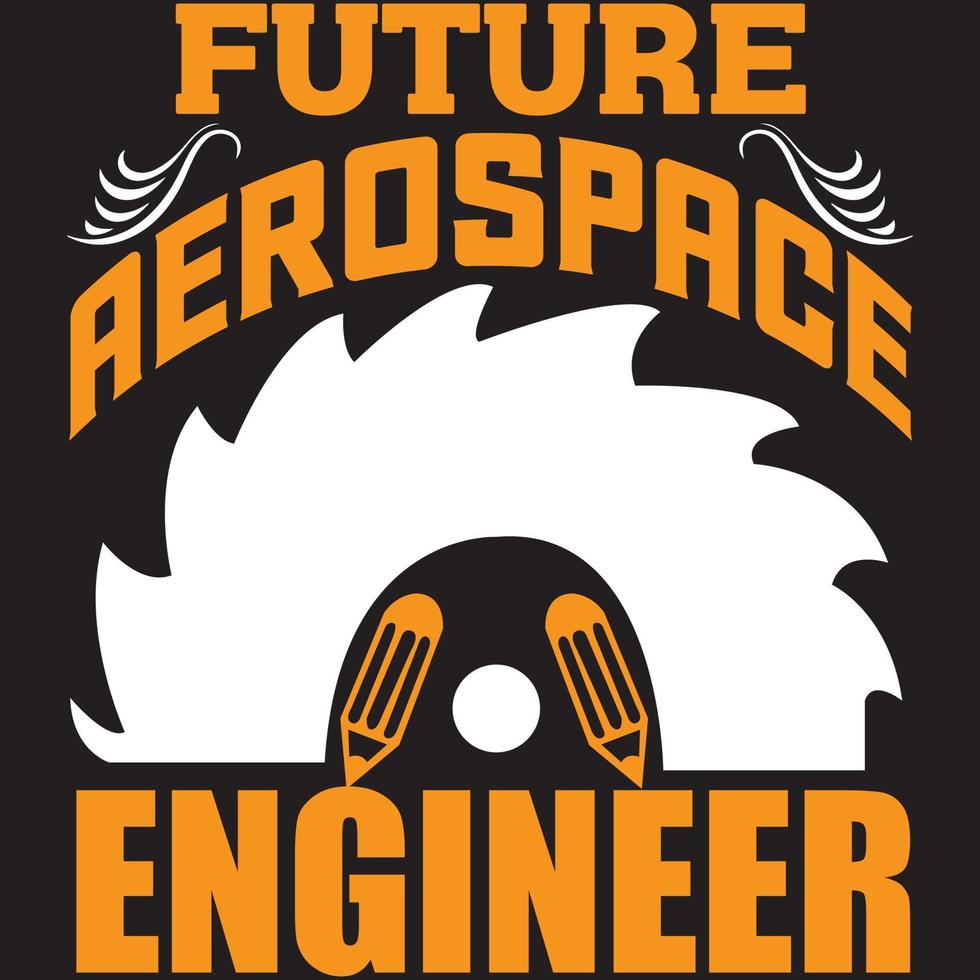 future aerospace engineer vector