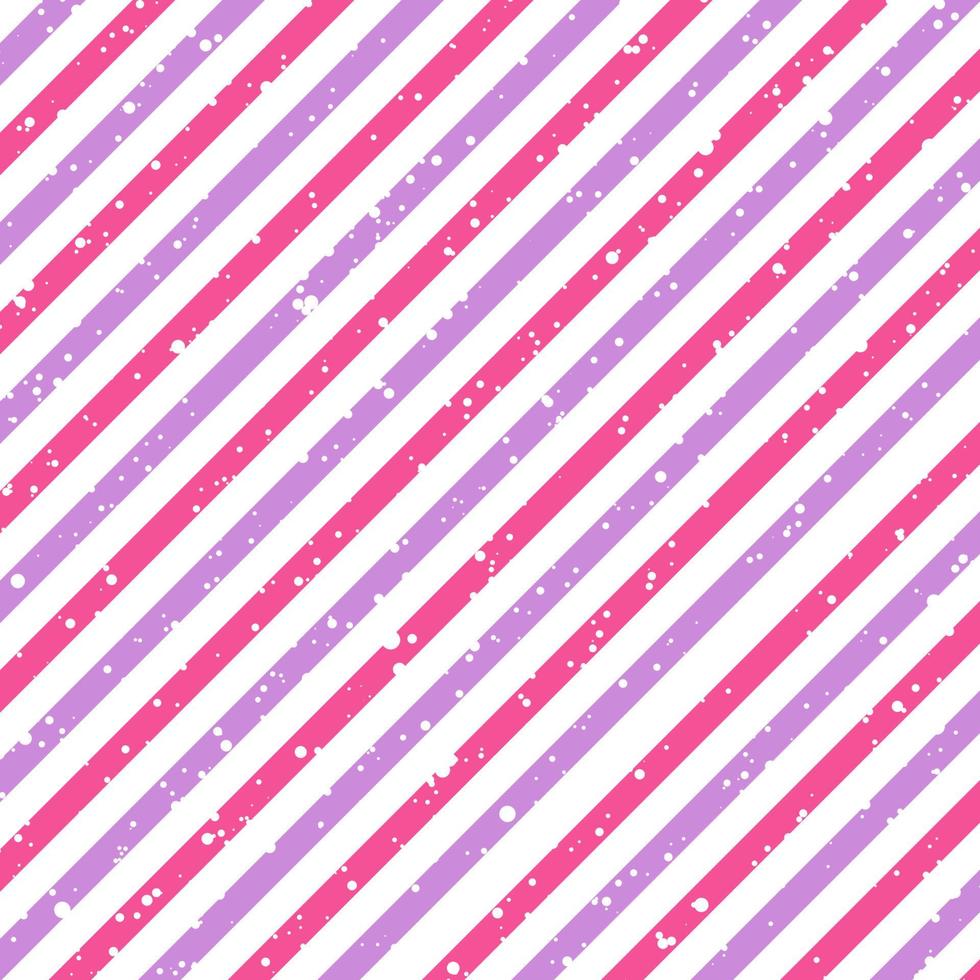 día de san valentín rayas diagonales líneas rosadas y moradas sobre fondo blanco vector