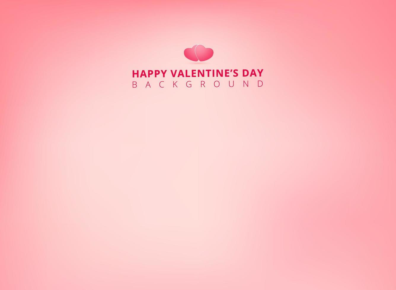 Happy valentines day on pink background. Vector illustration