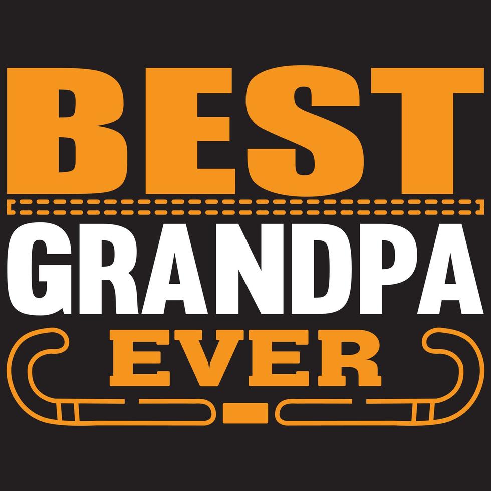 best grandpa ever vector