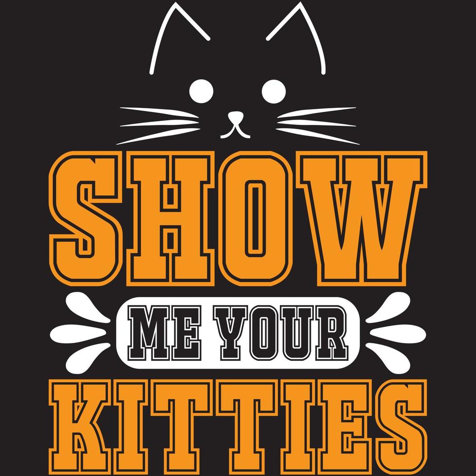 show me your kitties vector