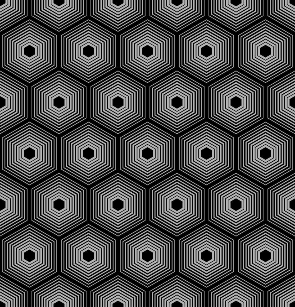 GREY BACKGROUND WITH BLACK VECTOR HEXAGONS 5278472 Vector Art at Vecteezy