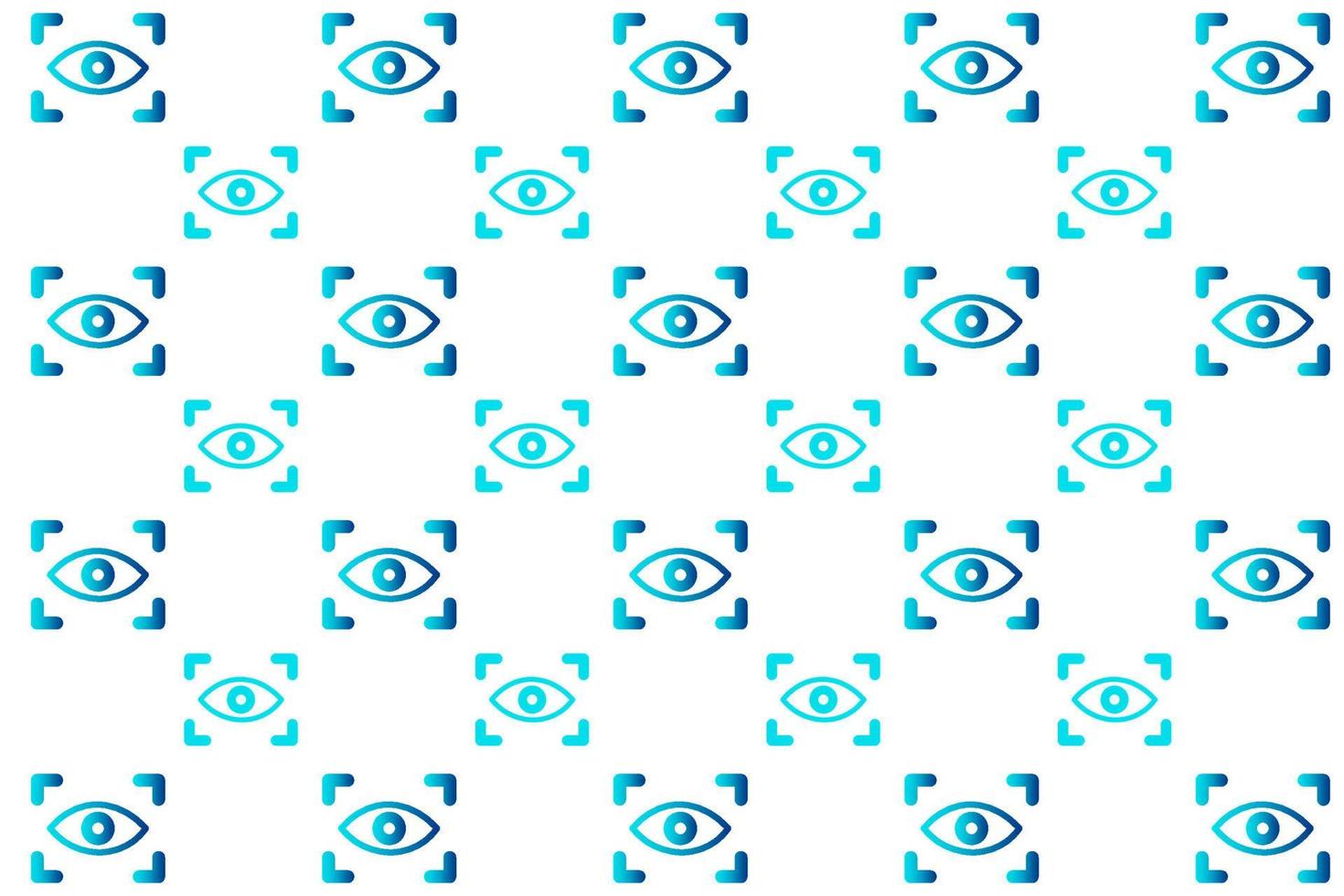 Abstract Eye Scanning Pattern Background vector