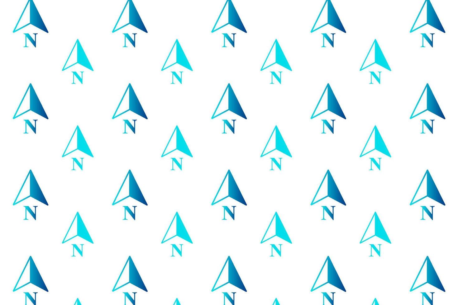 Abstract North Arrow Pattern Background vector