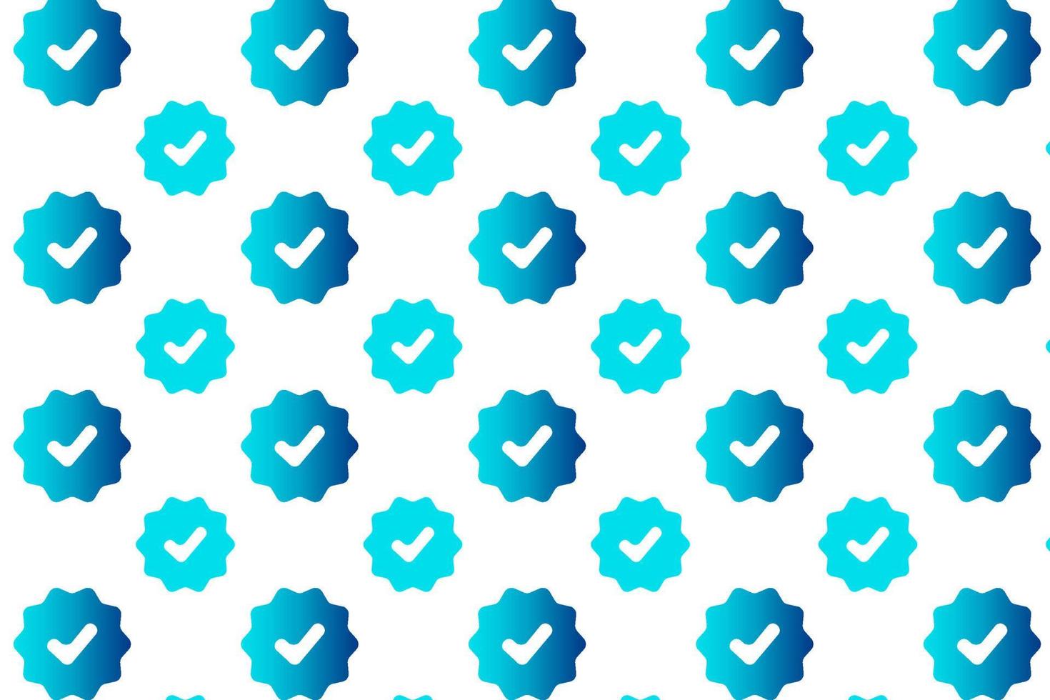 Abstract Verified Symbol Pattern Background vector