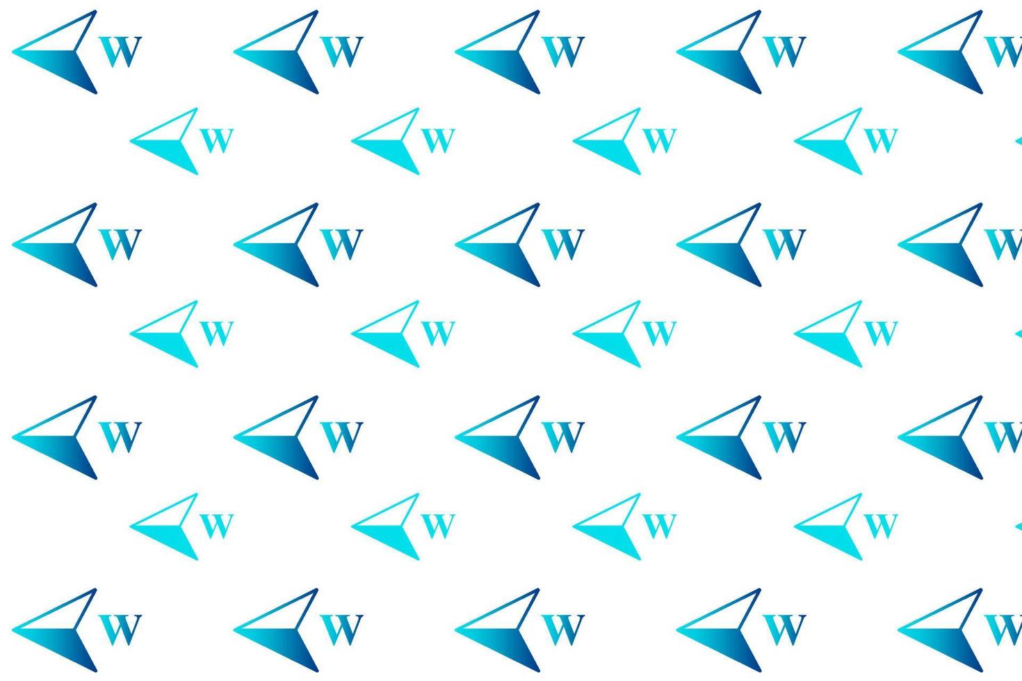 Abstract West Arrow Pattern Background vector