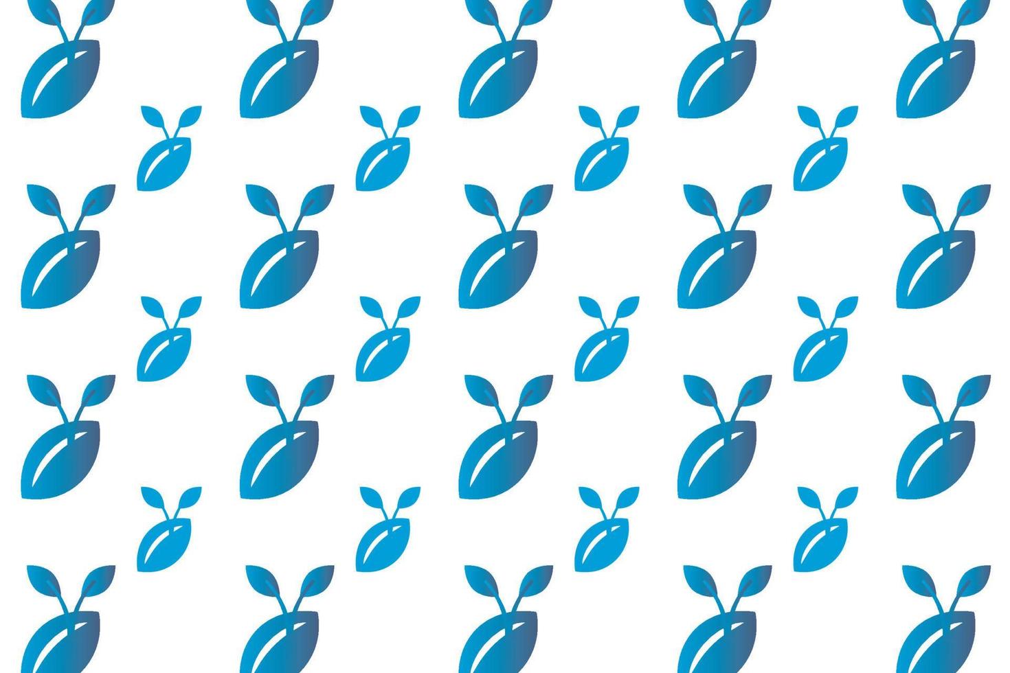 Abstract Seed Sprouting Pattern Background vector