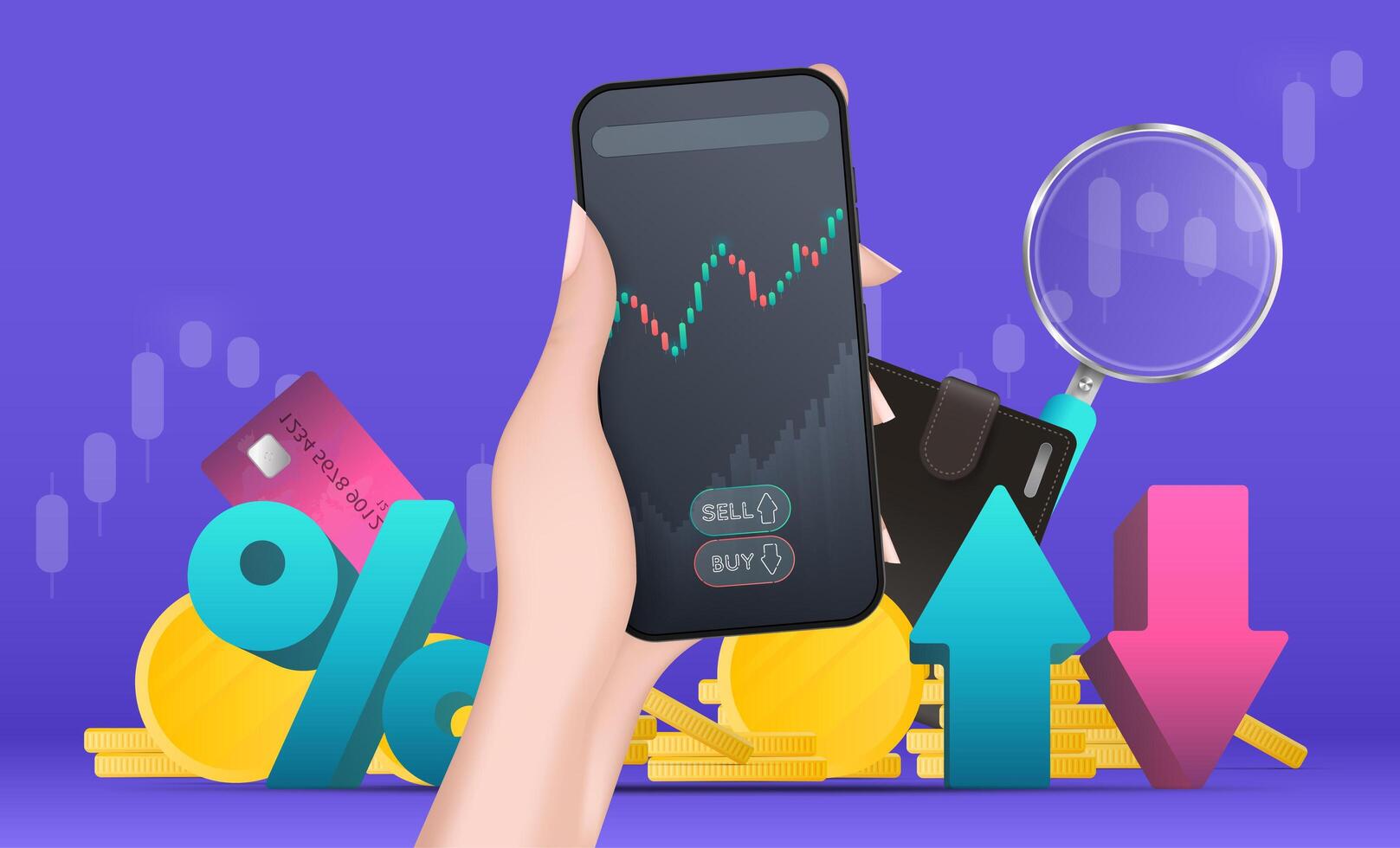 How to make money with forex trading vector
