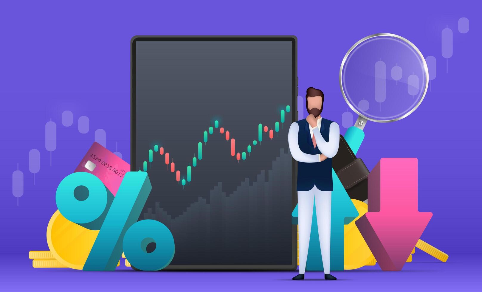 How to make money with forex trading vector