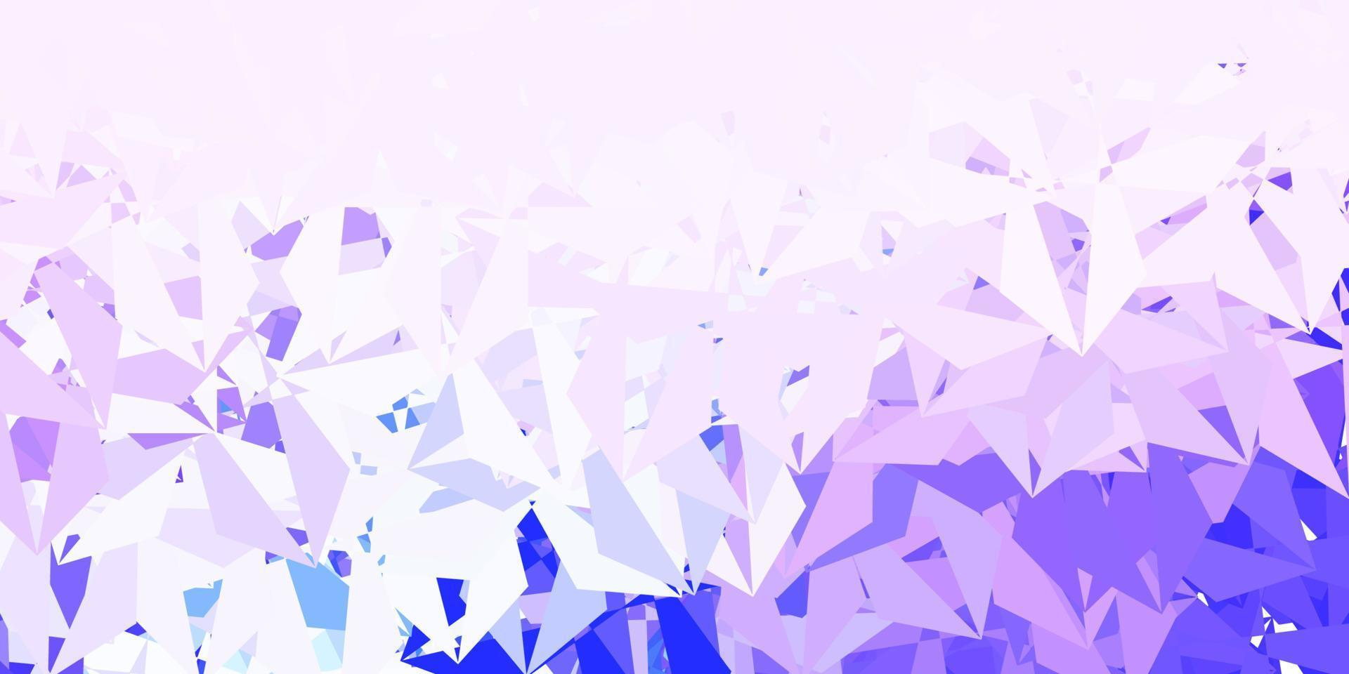 Light purple vector geometric polygonal layout.