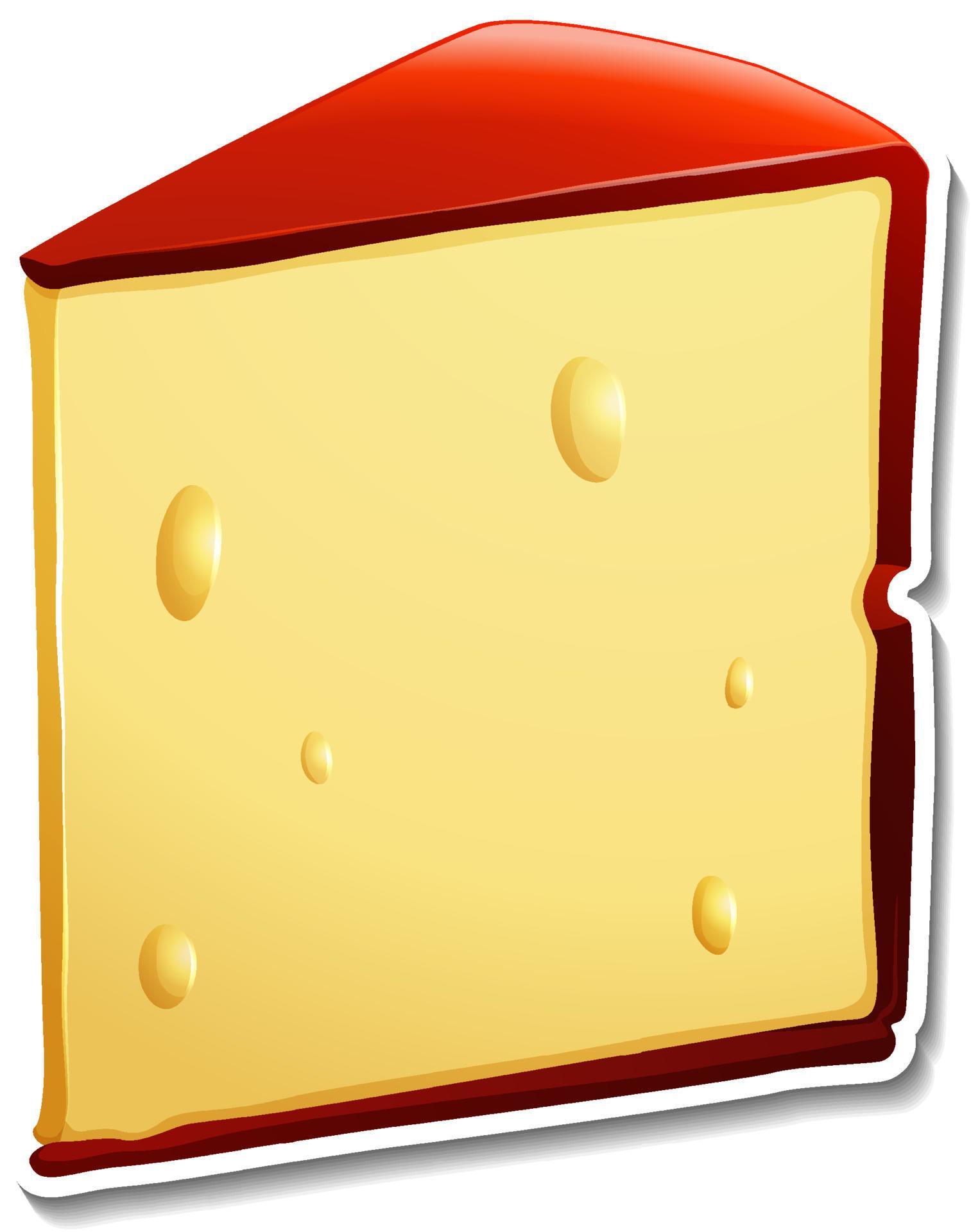 Gouda cheese in cartoon style 5280233 Vector Art at Vecteezy