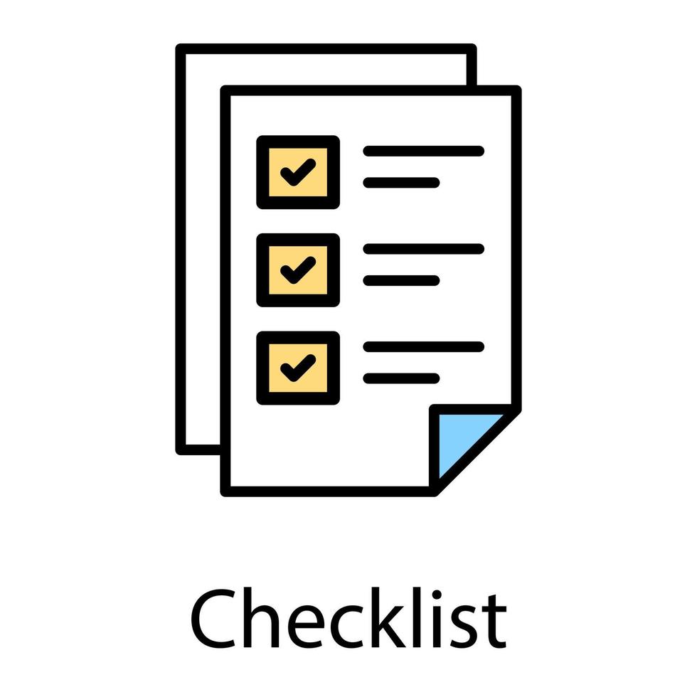 Wish List Concepts vector
