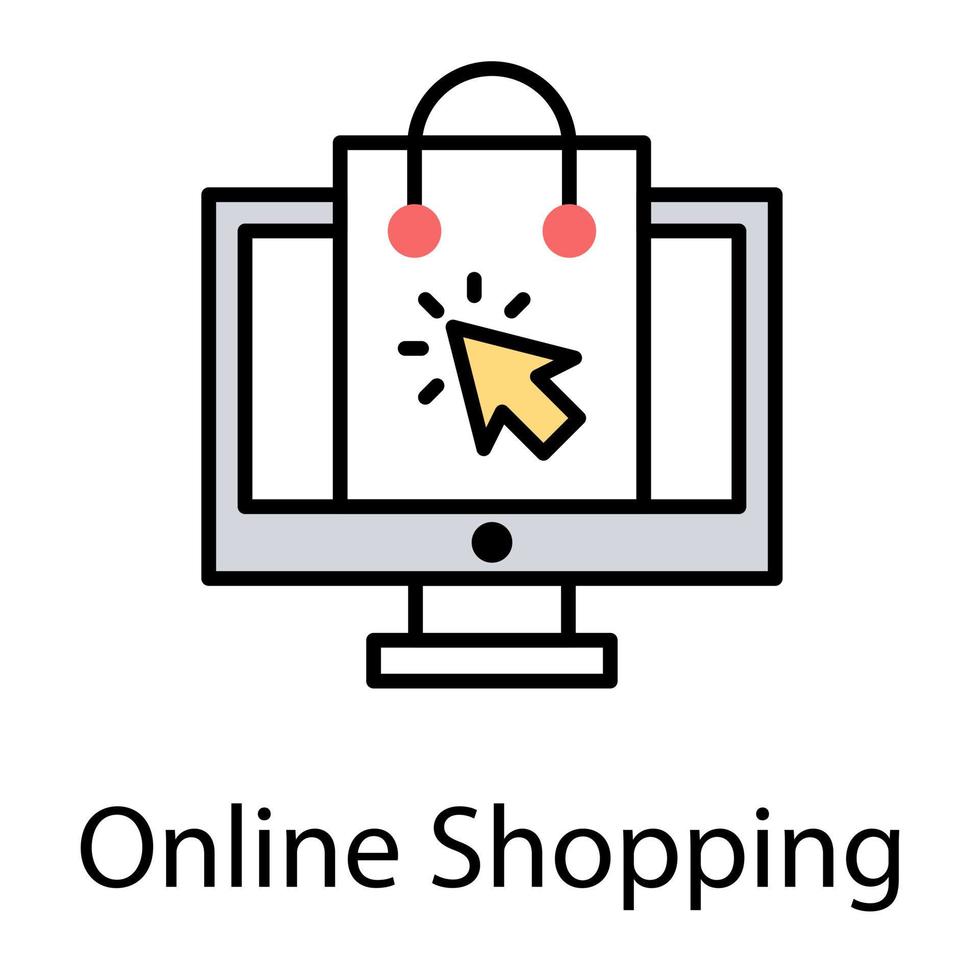 Online Shopping Concepts vector