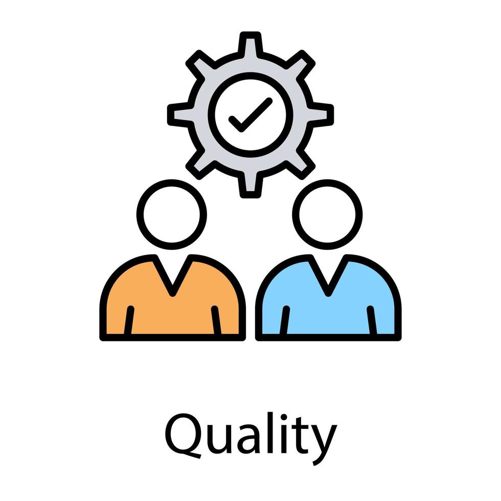 Trendy Management Concepts vector