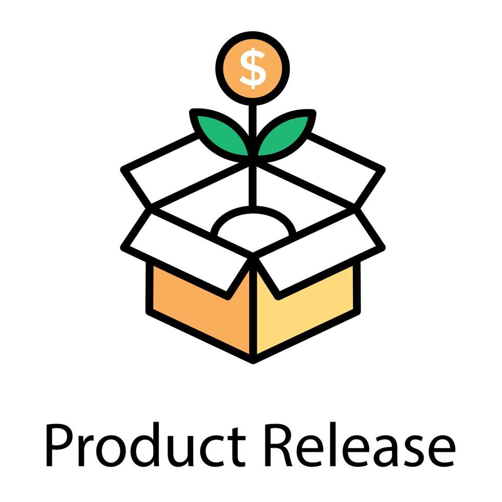 Trendy Investment Concept vector