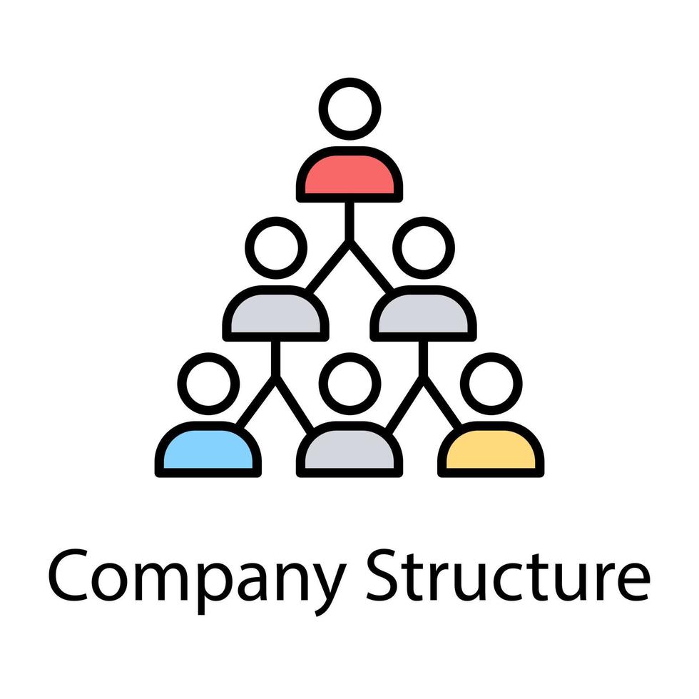 Team Structure Concepts vector