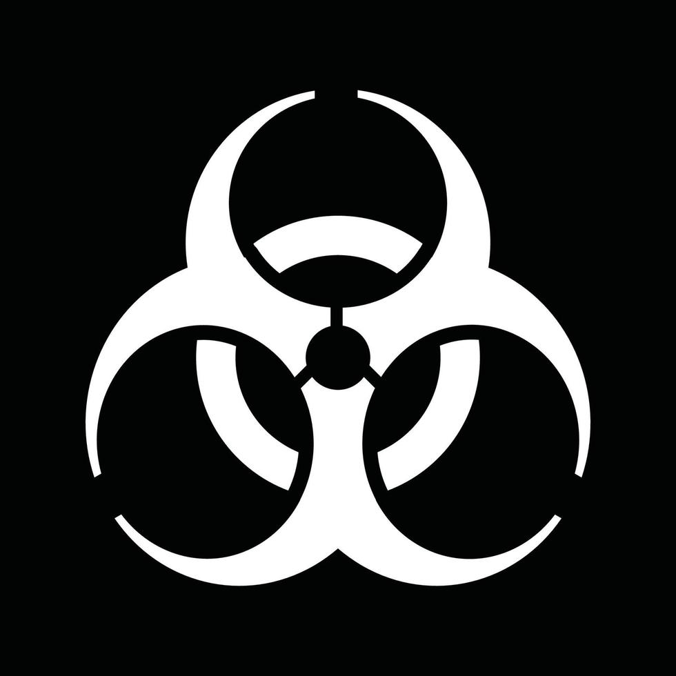 biohazard sign vector
