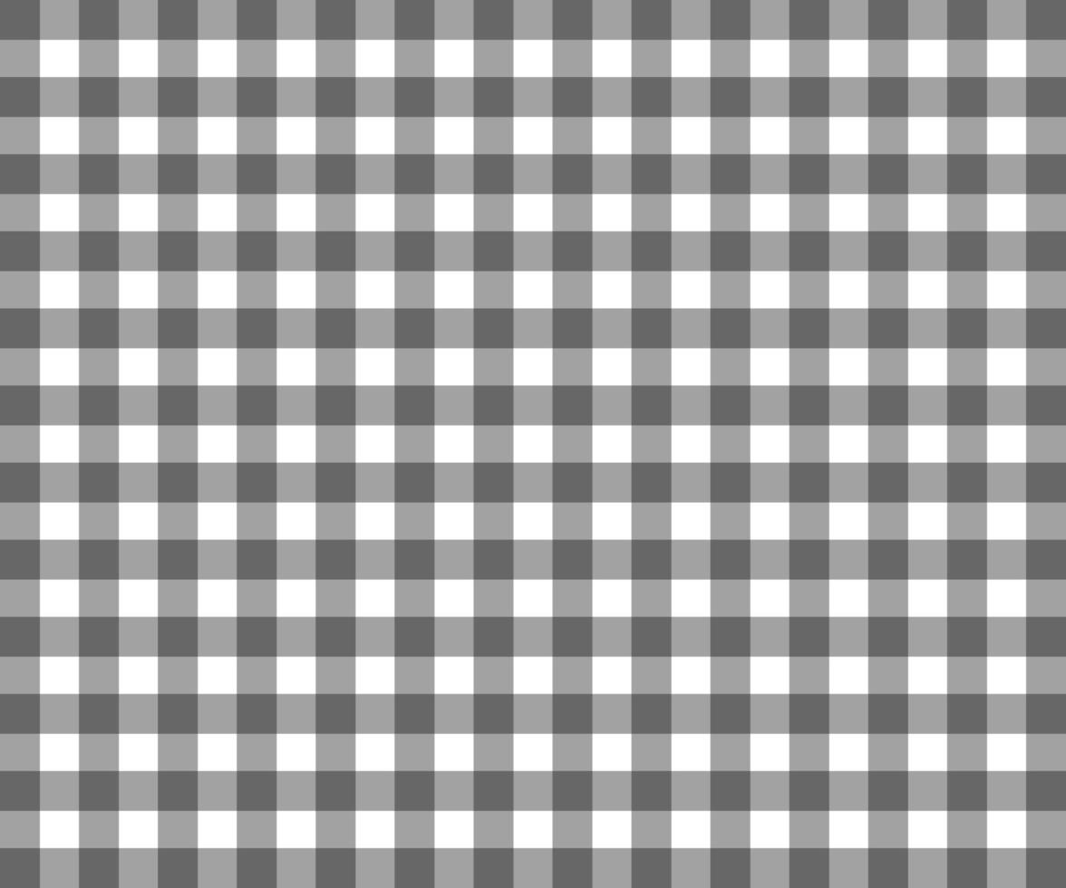 Black Gingham seamless pattern. Texture from background, paper , tablecloths, clothes, shirts, dresses, bedding, blankets, quilts and other textile products. - Vector illustration.