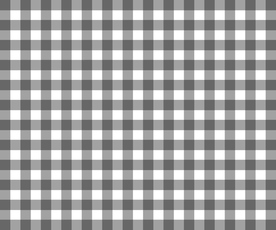 Black Gingham seamless pattern. Texture from background, paper , tablecloths, clothes, shirts, dresses, bedding, blankets, quilts and other textile products. - Vector illustration.