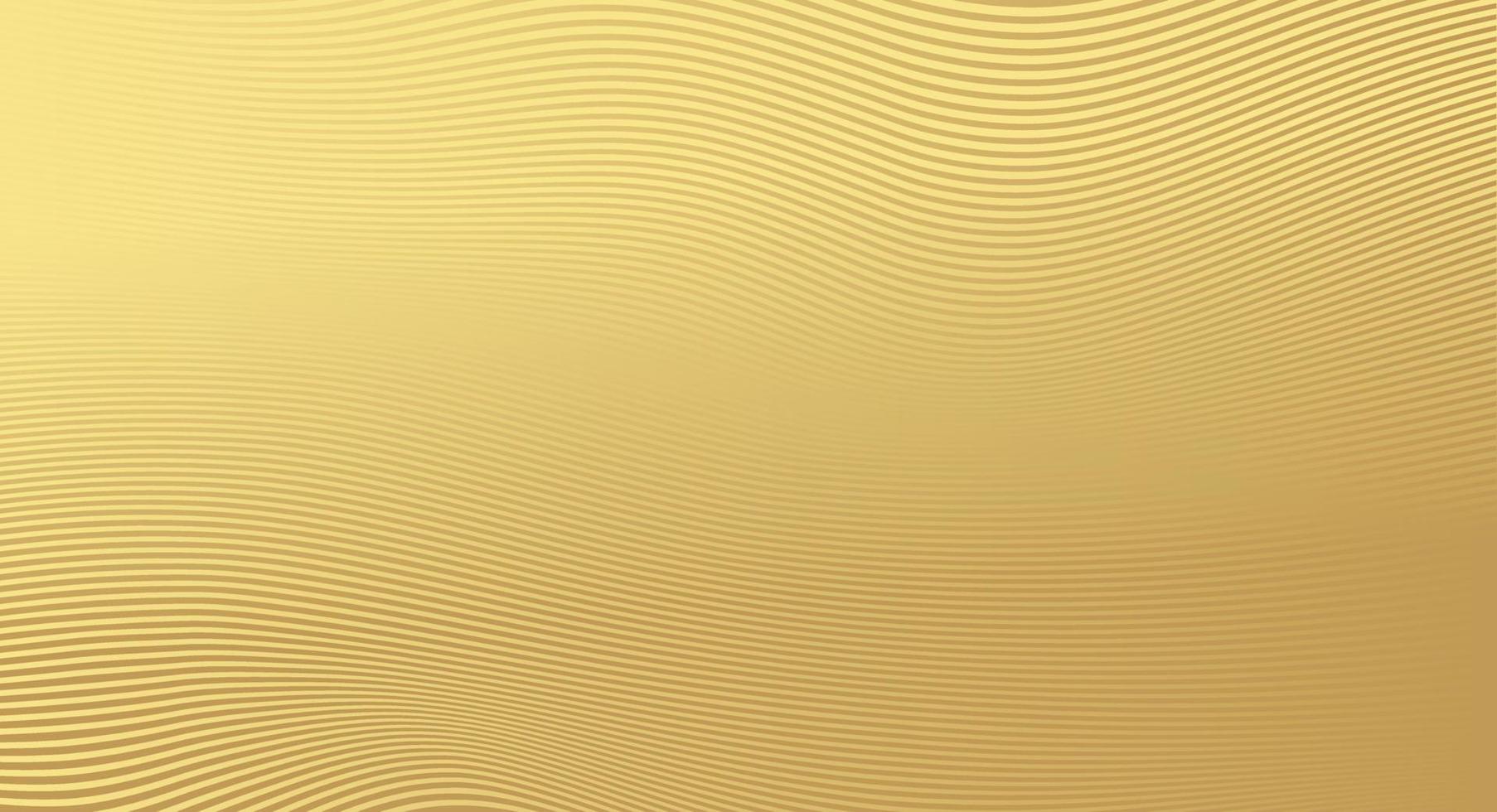 Gold wave line background. Luxurious design vector